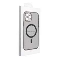 Viedtālruņa apvalks MAG COVER ar MagSafe SAMSUNG S25 – caurspīdīgi spīdumi