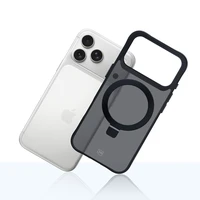 3mk Smoke magnētiskais viedtālruņa apvalks ar statīvu iPhone 17 Pro Max - melns