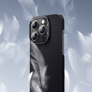 Benks Magnētiskais Armor Air Kevlar viedtālruņa apvalks iPhone 16 Plus - PC rāmis 600D - melns (m)