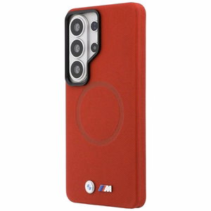 BMW M Metal Logo MagSafe vāciņš ierīcei Samsung Galaxy S26 Ultra, sarkans