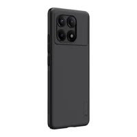 Nillkin Super Frosted Shield Pro viedtālruņa apvalks Xiaomi Redmi K70E/Poco X6 Pro 5G (melns)