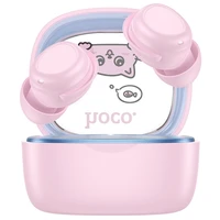 HOCO bezvadu austiņas Bluetooth TWS bērniem EW111 rozā