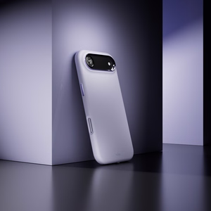 Pure Icon Magnētiskais Pro šķidra silikona viedtālruņa apvalks iPhone 17 Air, MagSafe saderīgs, ar kameras aizsardzību un alumīnija pogām - rozā