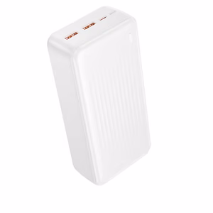 Borofone Внешний аккумулятор 30000mAh BJ80B Clever - 2xUSB + Type C - QC 3.0 22,5W PD 20W белый