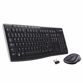 Logitech MK270 bezvadu biroja tastatūras komplekts (EN) 920-004509