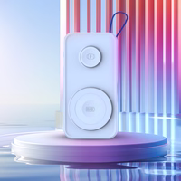 3mk PastelUp 10000mAh 22.5W USB 1A1C Bezvadu Portatīvais lādētājs (m) - zils