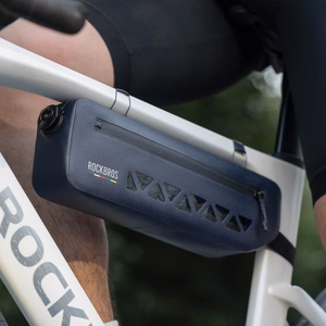 Rockbros AS-140 ROAD TO SKY ūdensizturīga 1,7 l velosipēda rāmja soma – zila