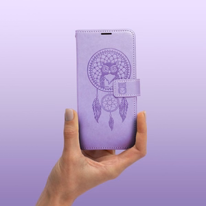 MEZZO grāmatu viedtālruņa apvalks IPHONE 17 Pro Max sapņu ķērājs violeta