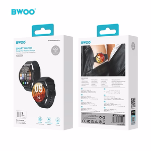 BWOO смарт-часы WA-10 1.32" AMOLED чёрные