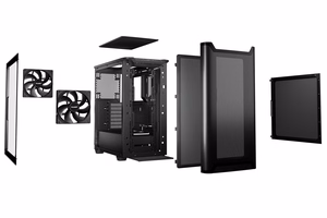 be quiet! PURE BASE 501 Airflow Window Midi Tower melns