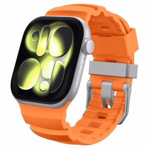 SPIGEN WBS2 siksniņa APPLE WATCH 8 / 9 / 10 / 11 / SE / ULTRA (44 / 45 / 46 / 49 MM) oranžš