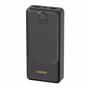 Portatīvais lādētājs Dudao K10Pro 2.4A 20000mAh 2 x USB-A - melna