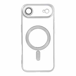 Electro Mag Cover case for iPhone 17 Air compatible with MagSafe silver