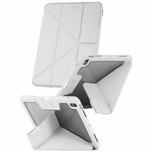 Care by PanzerGlass Y salokāms apvalks iPad Air 11" 2025 (7. paaudze) / iPad Air 11" 2024 (6. paaudze) - gaiši pelēks