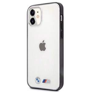BMW Smilšu sprādziena viedtālruņa apvalks iPhone 12 mini - caurspīdīgs