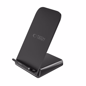 Tech-Protect QI15W-S2 indukcijas lādētājs 15W statīva formā - melns