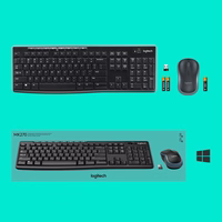 Logitech 920-004508 keyboard Mouse included Home RF Wireless QWERTY US International melns