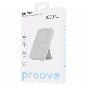 Proove portatīvais lādētājs Hyperion 20W 10000mAh balta