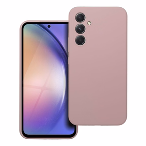 Silikona viedtālruņa apvalks 2mm SAMSUNG A54 5G smilšu rozā