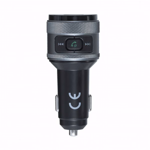 ART FM transmiters bluetooth 5.0 + 2 x USB A QC3.0 FM-57 melns
