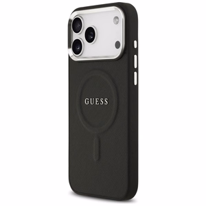 Guess Classic Logo MagSafe чехол iPhone 17 Pro Max черный