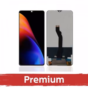 LCD displejs saderīgs ar Xiaomi Redmi Note 8 Pro melns OEM