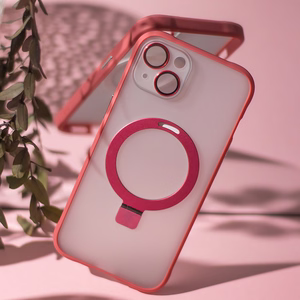 Mag Ring viedtālruņa apvalks iPhone 14 6,1" sarkans