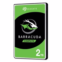 Seagate BarraCuda internal hard drive 2 TB 5400 RPM 128 MB 2.5" Serial ATA III (ST2000LM015)
