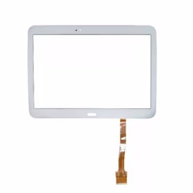 Touchscreen Saderīgs ar Samsung P5200 / P5210 / P5220 Tab 3 10.1'' Balts HQ