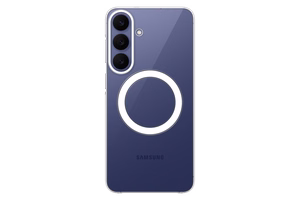 Caurspīdīgs „Samsung“ vāciņš ar magnētu tālrunim „Galaxy S26 FE“