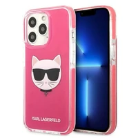KARL LAGERFELD KLHCP13LTPECPI IPHONE 13 PRO / 13 6.1 "MACIŅŠ FUCHSIA / FUSCHIA CHOUPETTE HEAD