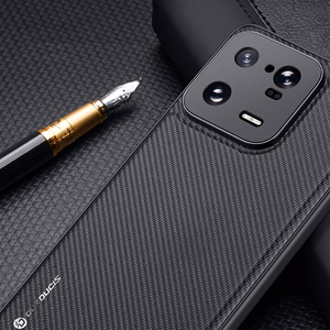 Dux Ducis Fino viedtālruņa apvalks Xiaomi 13 Pro ar silikona rāmi pelēks