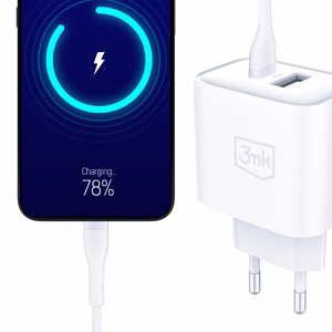 Piederumi – 3mk DualCharge 20W PD3.0 QC 3.0 PPS USB 1A1C, baltā krāsā