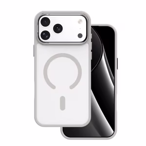 Frozen Mag case for iPhone 17 Pro Max 6.9" grey open ring