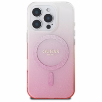 Guess IML Spīdumu gradients Magnētiskais viedtālruņa apvalks iPhone 16 Pro - rozā