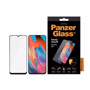 PanzerGlass E2E Regulārais rūdītais stikls Samsung Galaxy A41 - ar melnu rāmi