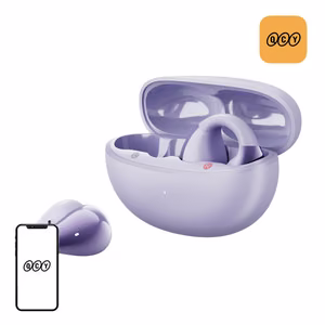 QCY Crossky Clip C30 austiņas (violetas)