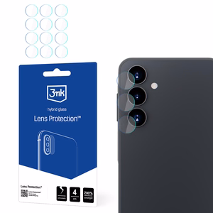 Hibrīdais stikls kameras lēcām 3mk Lens Protection Samsung Galaxy A16