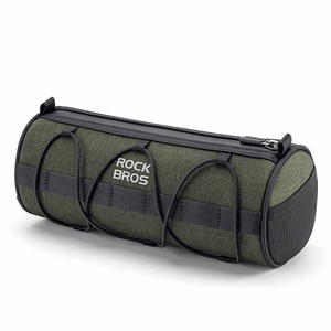 Rockbros 30110049001 velosipēda stūres soma 2 l - zaļa