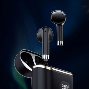 Bluetooth brīvroku iekārta Dudao U15Pro Melna (ar LED displeju)