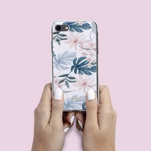 Crong Flower Pattern 01 vāciņš ierīcei iPhone SE (2020 / 2022) / 8 / 7