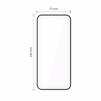 Tech-Protect Glass Fit+ 2-komplekts rūdītais stikls Xiaomi Redmi 15C / Poco C85 - Melns
