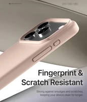 Korpuss Mercury Pure Magsafe Silicon Case Apple iPhone 17 Pro Max rozā smilšu krāsā