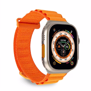Нейлоновый ремешок Puro Extreme для Apple Watch 42 / 44 / 45 / 49 мм - оранжевый