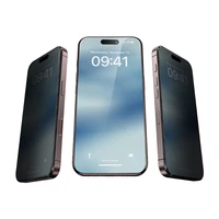 Benks Rūdītais stikls Ultra Shield Privātuma Iphone 14 Pro Max/15 Plus/16 Plus melns