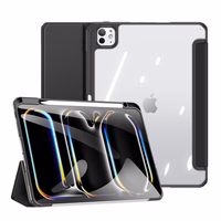 Dux Ducis Toby vāciņš ar aizdari un statīvu iPad Pro 11" 2024 - melns