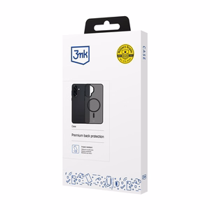 3mk Smoke MagCase futrālis Samsung Galaxy A57 - Pelēks, caurspīdīgs
