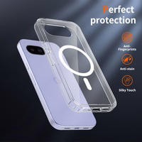 Tech-Protect FlexAir Hybrid MagSafe Maciņš for Google Pixel 10A - Clear