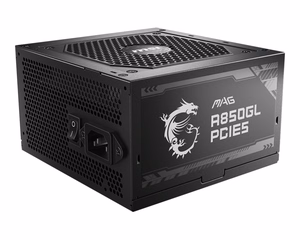 MSI MAG A850GL PCIE5 barošanas bloks 850 W 20+4 kontaktu ATX ATX melns