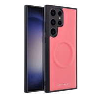ROAR korpuss MAG MORNING priekš SAMSUNG S23 Ultra karsti rozā krāsā